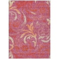 thumbnail image 1 of HomeRoots 585767 5 x 8 ft. Floral Washable Indoor & Outdoor Rectangle Area Rug, Blush, Orange & Ivory, 1 of 1