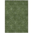 thumbnail image 1 of HomeRoots 586985 5 x 8 ft. Floral Washable Indoor & Outdoor Rectangle Area Rug, Olive Green & Green, 1 of 1