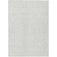 thumbnail image 1 of HomeRoots 583589 5 x 8 ft. Geometric Washable Indoor & Outdoor Rectangle Area Rug, Ivory & Beige, 1 of 1