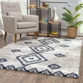 thumbnail image 1 of HomeRoots  5 x 8 ft. Gray & Navy Boho Chic Area Rug - Gray Navy - 5' x 8', 1 of 1