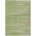thumbnail image 1 of HomeRoots 597236 5 x 8 ft. Green, Beige & Ivory Striped Washable Indoor & Outdoor Rectangle Area Rug, 1 of 1