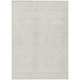 thumbnail image 1 of HomeRoots 594636 5 x 8 ft. Ivory & Beige Floral Washable Indoor & Outdoor Rectangle Area Rug, 1 of 1