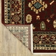 thumbnail image 1 of HomeRoots  5 x 8 ft. Oriental Power Loom Rectangle Area Rug with Fringe, Red & Black, 1 of 5