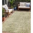 thumbnail image 1 of HomeRoots 630538 5 x 8 ft. Sage & Beige Abstract Washable Indoor & Outdoor Rectangle Area Rug, 1 of 1