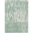 thumbnail image 1 of HomeRoots 612696 5 x 8 ft. Sage & Ivory Abstract Washable Indoor & Outdoor Rectangle Area Rug, 1 of 1