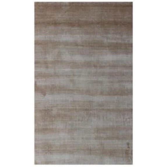 5' X 8' Tan And Brown Ombre Hand Loomed Area Rug