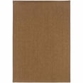 thumbnail image 1 of HomeRoots 505574 6 x 9 ft. Tan Stain Resistant Indoor & Outdoor Rectangle Area Rug, 1 of 5
