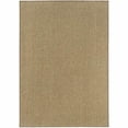 thumbnail image 1 of HomeRoots 506896 5 x 8 ft. Stain Resistant Indoor & Outdoor Runner Rug, Tan, 1 of 1