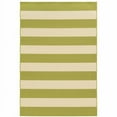 thumbnail image 1 of HomeRoots 507336 5 x 8 ft. Green Geometric Stain Resistant Indoor & Outdoor Rectangle Area Rug, 1 of 5