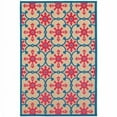 thumbnail image 1 of HomeRoots 507571 6 x 9 ft. Sand Oriental Stain Resistant Indoor & Outdoor Rectangle Area Rug, 1 of 5