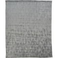 thumbnail image 1 of HomeRoots 511194 4 x 6 ft. Gray Ivory & Silver Geometric Hand Woven Rectangle Area Rug, 1 of 5