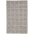 thumbnail image 1 of HomeRoots 511410 10 x 13 ft. Ivory Gray & Black Wool Plaid Hand Woven Stain Resistant Rectangle Area Rug, 1 of 5