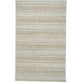 thumbnail image 1 of HomeRoots 511455 4 x 6 ft. Tan Gray & Silver Striped Hand Woven Rectangle Area Rug, 1 of 4