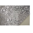 thumbnail image 1 of HomeRoots 511486 9 x 12 ft. Gray Taupe & Silver Abstract Rectangle Area Rug, 1 of 5