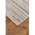 thumbnail image 1 of HomeRoots 511545 7 x 10 ft. Black & Dark Gray Abstract Stain Resistant Rectangle Area Rug, 1 of 5
