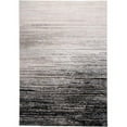 thumbnail image 1 of HomeRoots 511551 12 x 18 ft. Black & Dark Gray Abstract Rectangle Area Rug, 1 of 5
