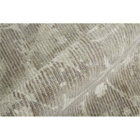 HomeRoots 511814 10 x 13 ft. Ivory & Tan Abstract Hand Woven Rectangle Area Rug