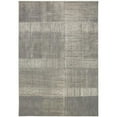 thumbnail image 1 of HomeRoots 512962 10 x 13 ft. Gray & Ivory Abstract Stain Resistant Rectangle Area Rug, 1 of 8