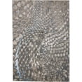 thumbnail image 1 of HomeRoots 513019 9 x 12 ft. Blue Silver & Gray Geometric Rectangle Area Rug, 1 of 8