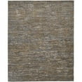 thumbnail image 1 of HomeRoots 513344 9 x 12 ft. Brown & Gray Wool Abstract Hand Knotted Rectangle Area Rug, 1 of 5