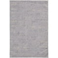 thumbnail image 1 of HomeRoots 513719 9 x 12 ft. Gray Striped Power Loom Distressed Stain Resistant Rectangle Area Rug, 1 of 5