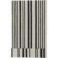 thumbnail image 1 of HomeRoots 514391 12 x 15 ft. Ivory & Black Wool Abstract Hand Tufted Handmade Rectangle Area Rug, 1 of 5