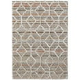 thumbnail image 1 of HomeRoots 514510 10 x 14 ft. Tan Taupe & Ivory Geometric Power Loom Stain Resistant Rectangle Area Rug, 1 of 8