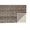 thumbnail image 1 of HomeRoots 515313 8 x 10 ft. Striped Stain Resistant Rectangle Area Rug, Brown, Taupe & Ivory, 1 of 8