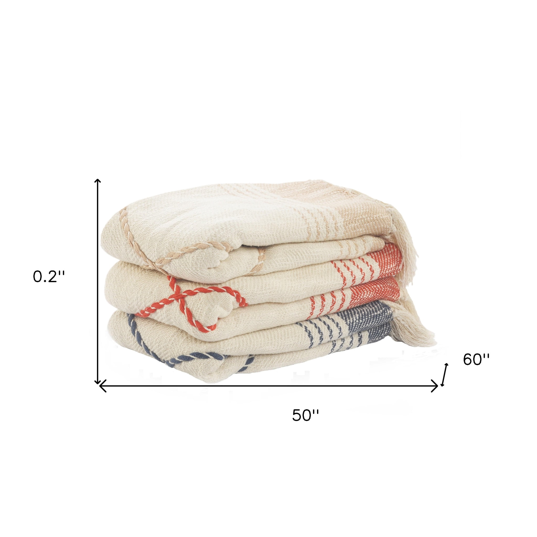 Woven Fringe Blanket