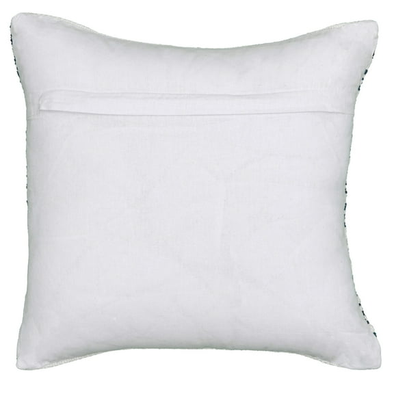 HomeRoots 516644 18 x 18 x 18 in. White Chevron Zippered 100 Percent Cotton Throw Pillow - Set of 2