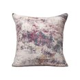 thumbnail image 1 of HomeRoots 517804 4 x 20 x 20 in. Pink Zippered Abstract Indoor & Outdoor Throw Pillow, 1 of 5