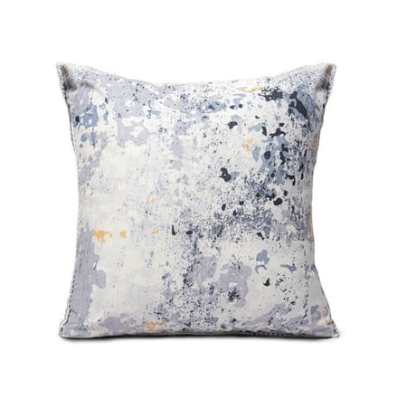 HomeRoots 517806 4 x 20 x 20 in. Gray Zippered Abstract Indoor & Outdoor Throw Pillow