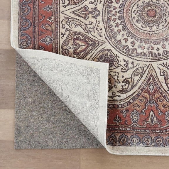 HomeRoots 521879 2 x 3 ft. Gray Non Slip Rug Pad