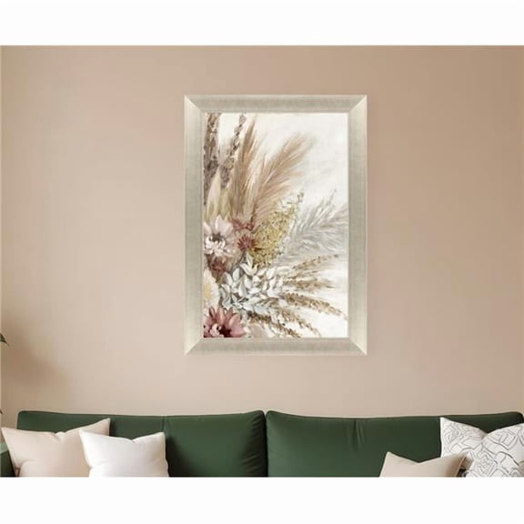 HomeRoots 525632 Send All Your Love II Gold Framed Print Wall Art