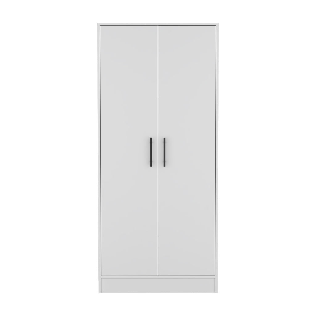 HomeRoots 530269 32 in. White Six Drawer Dresser