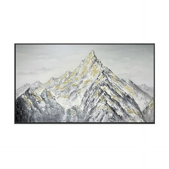 HomeRoots 530864 Black & White Fabric Airplane Wall Decor