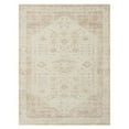 thumbnail image 1 of HomeRoots 534022 8 x 10 ft. Beige Abstract Washable Non Skid Rectangle Area Rug, 1 of 5
