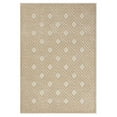 thumbnail image 1 of HomeRoots 534034 8 x 10 ft. Geometric Rectangle Area Rug, Beige, 1 of 10