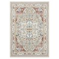 thumbnail image 1 of HomeRoots 534064 8 x 10 ft. Ivory Abstract Rectangle Area Rug, 1 of 5