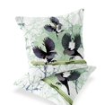 thumbnail image 1 of HomeRoots 535811 16 x 16 in. Bird Blown Seam Indoor & Outdoor Throw Pillow, Off White - Set of 2, 1 of 5
