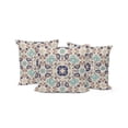 thumbnail image 1 of HomeRoots 535972 16 x 16 in. Blue & Off White Botanical Indoor & Outdoor Throw Pillow - Set of 3, 1 of 1