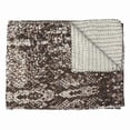 thumbnail image 1 of HomeRoots 544507 50 x 70 in. Brown & Ivory Cotton Quilted Kantha Throw Blanket with Embroidery, 1 of 1