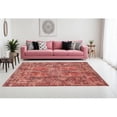 thumbnail image 1 of HomeRoots 548506 7 x 9 ft. Red Oriental Non Skid Rectangle Machine Woven Area Rug, 1 of 1
