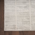 thumbnail image 1 of HomeRoots 553186 5 x 7 ft. Grey Geometric Rectangle Area Rug, 1 of 5