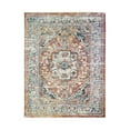 thumbnail image 1 of HomeRoots 555346 2 x 3 ft. Rust Oriental Distressed Rectangle Area Rug with Fringe, 1 of 5