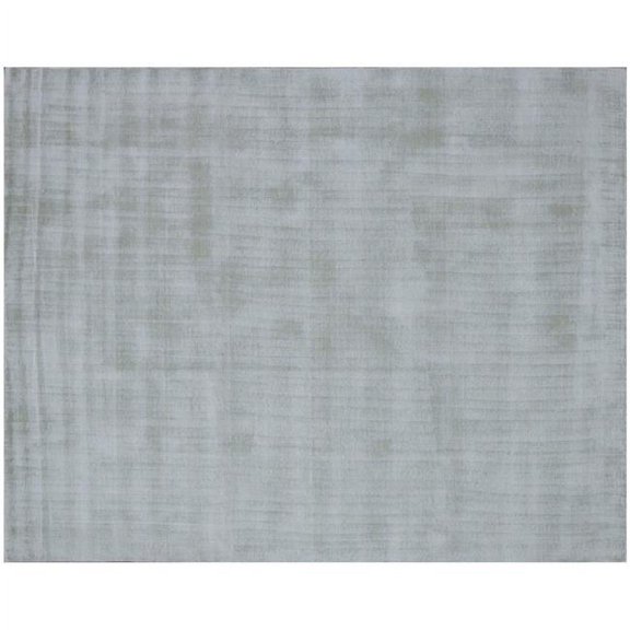 HomeRoots 564915 8 x 10 ft. Hand Loomed Rectangle Area Rug, Green