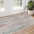 thumbnail image 1 of HomeRoots 565157 2 x 3 ft. Beige & Ivory Abstract Rectangle Machine Woven Area Rug, 1 of 1