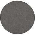 thumbnail image 1 of 6 ft. Dark Red Power Loom Round Area Rug - Dark Red - 6 ft., 1 of 9