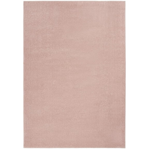 HomeRoots 6' X 9' Pink Indoor Outdoor Area Rug