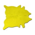 thumbnail image 1 of HomeRoots 316711 6 x 7 in. Cowhide Rug - Yellow, 1 of 4